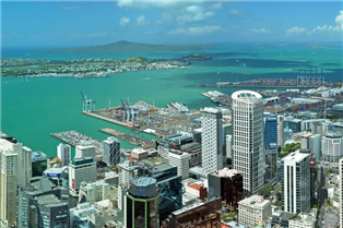 New Zealand sea view